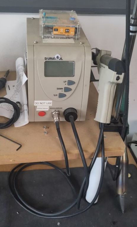 Desolder station overview