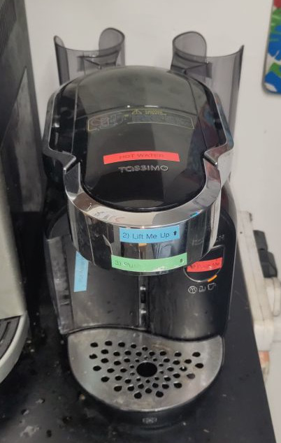 Bosch Caddy Tassimo machine