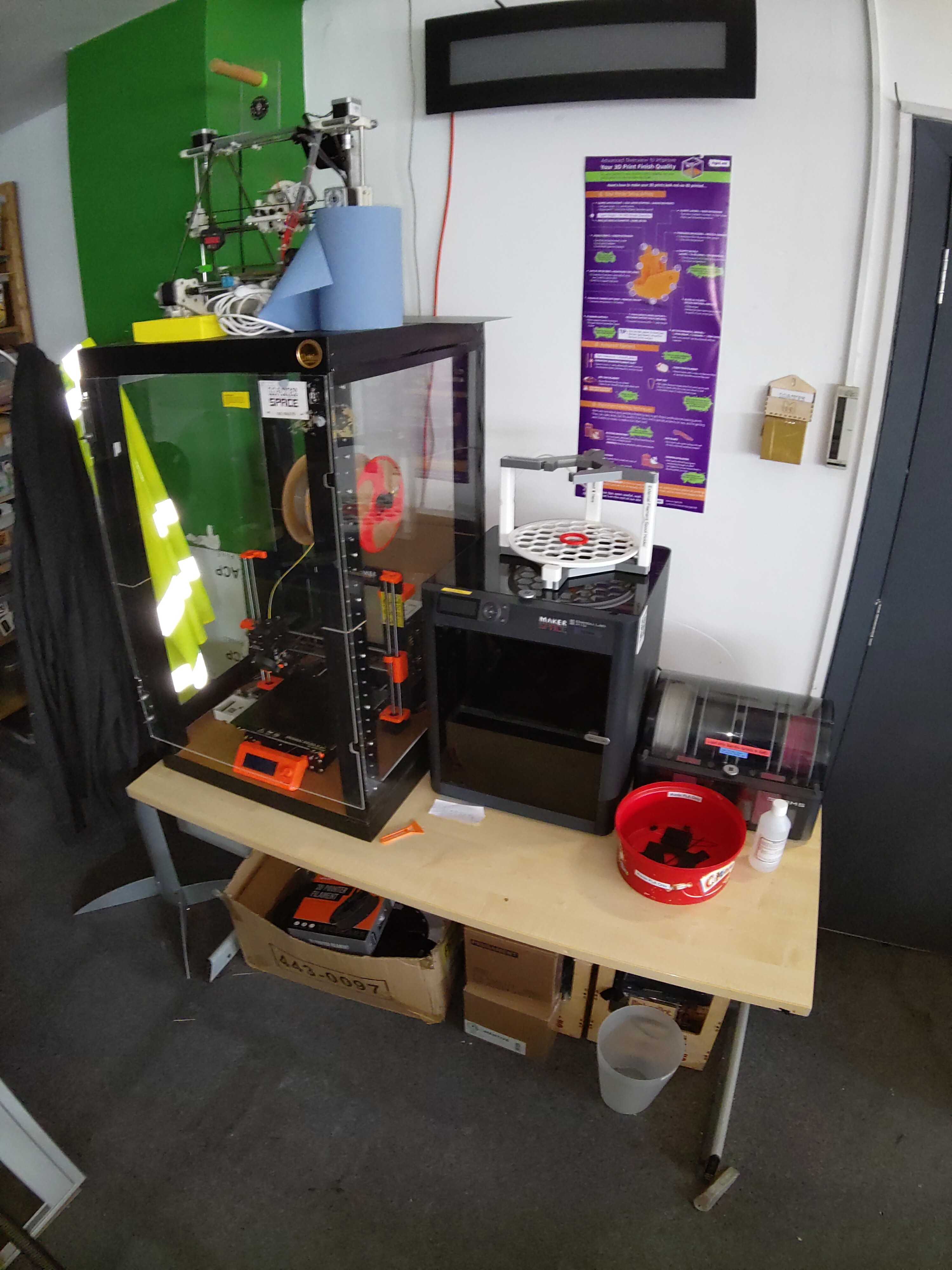 3D printer station